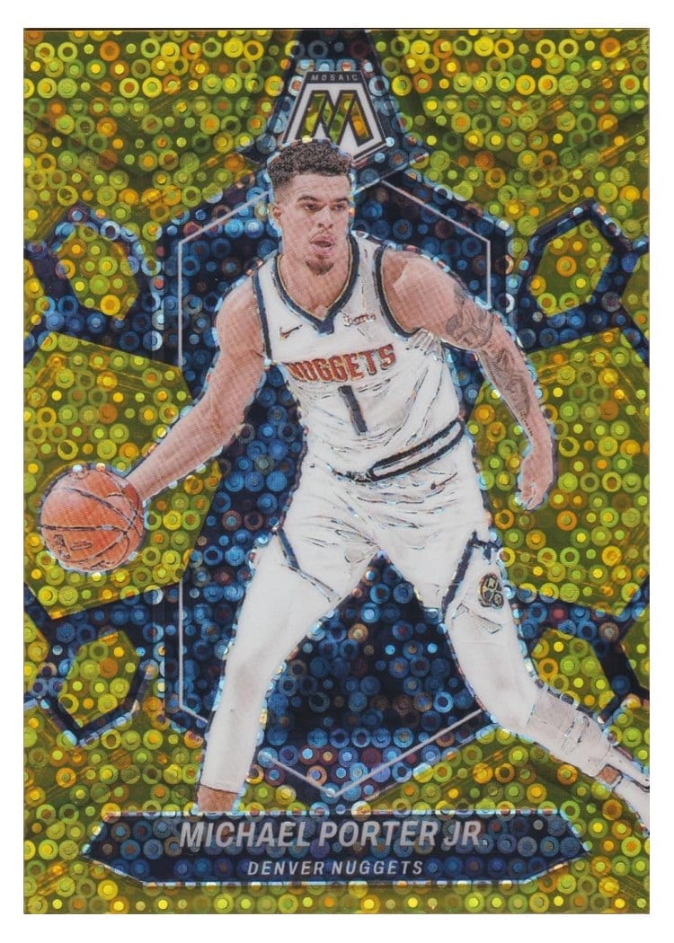 2023-24 Panini Mosaic Base Set Michael Porter Jr. #110 card