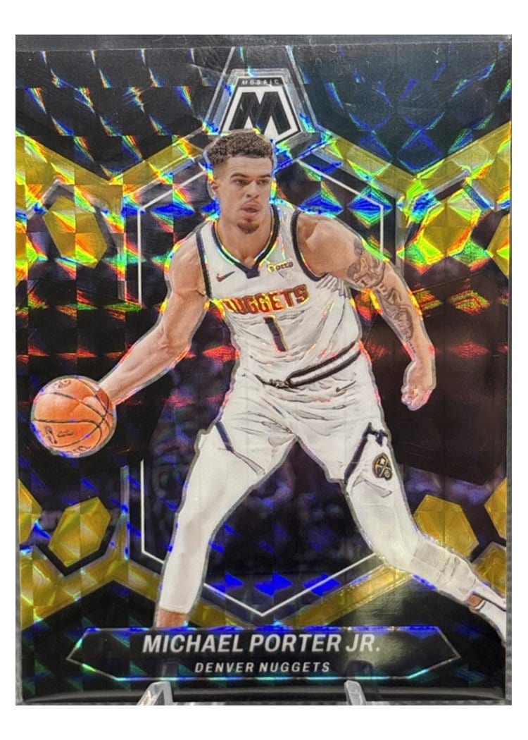 2023-24 Panini Mosaic Base Set Michael Porter Jr. #110 card