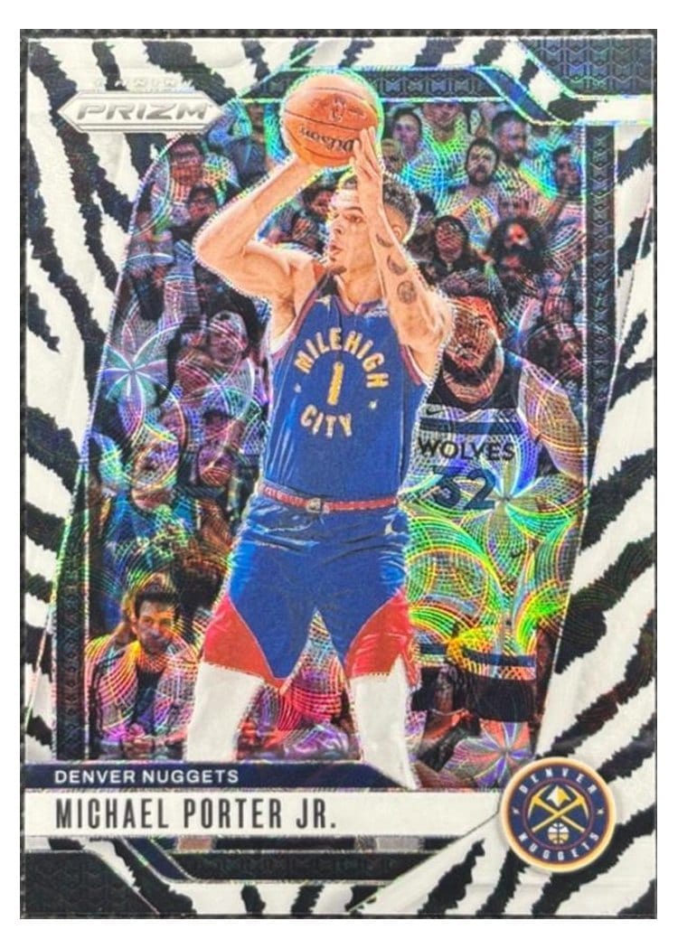 2024-25 Panini Prizm Base Set Michael Porter Jr. #29 card