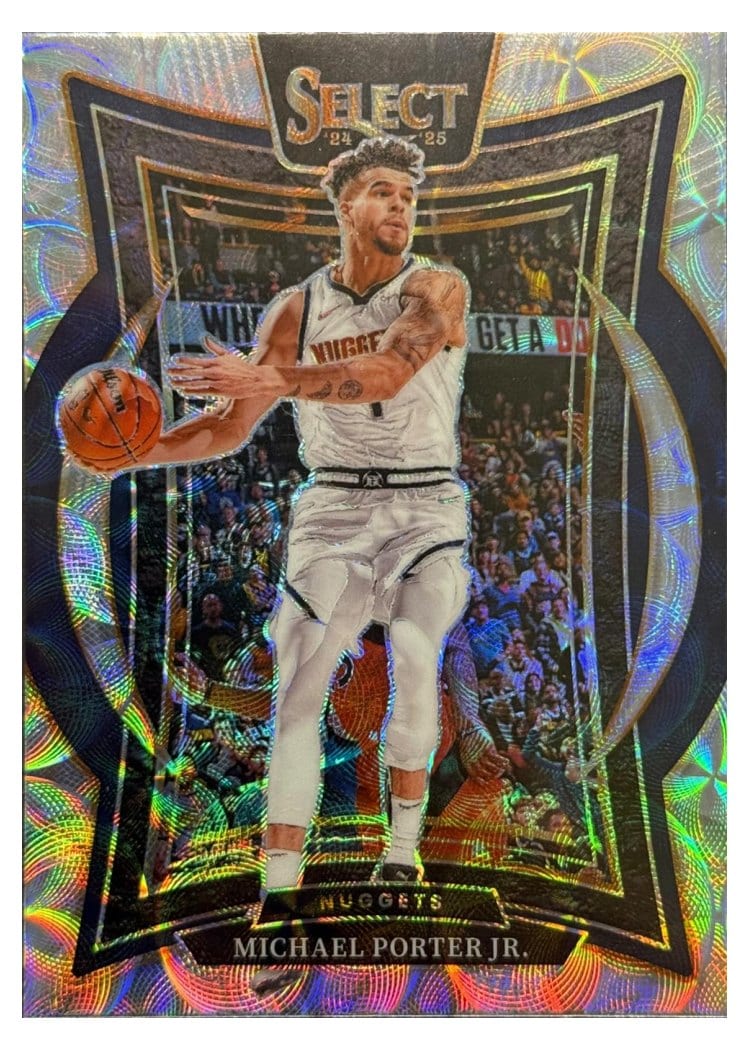 2024-25 Panini Select Base Set Michael Porter Jr. #32 card