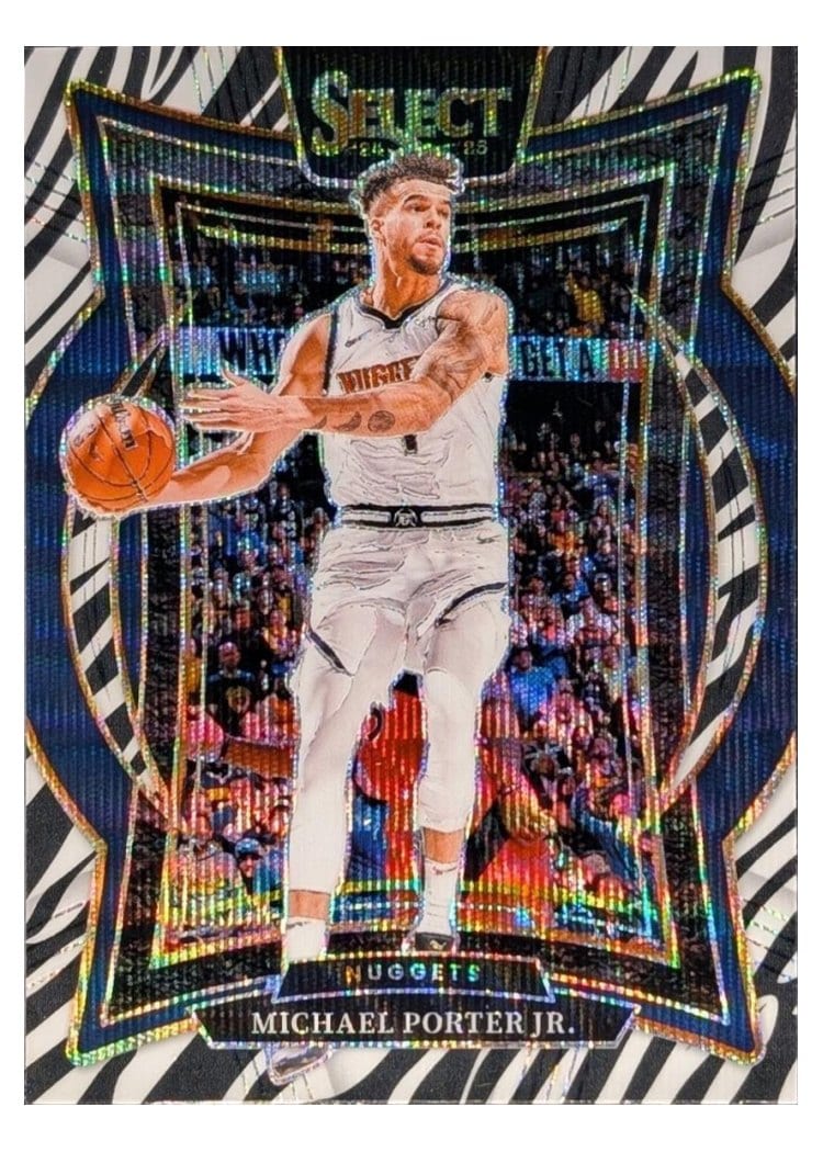 2024-25 Panini Select Base Set Michael Porter Jr. #32 card