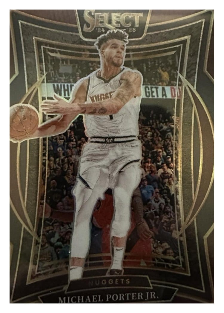 2024-25 Panini Select Base Set Michael Porter Jr. #32 card