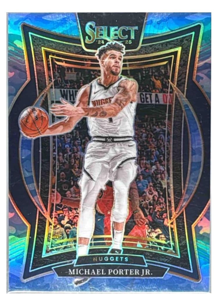 2024-25 Panini Select Base Set Michael Porter Jr. #32 card