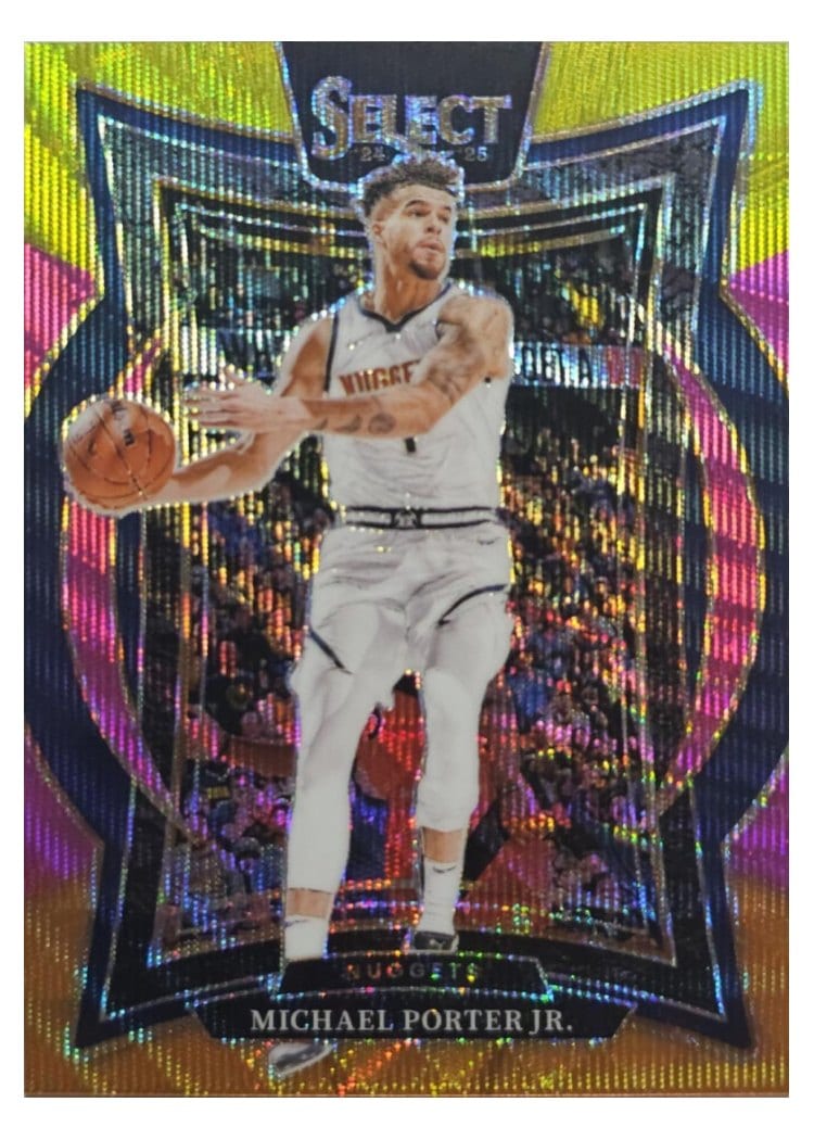 2024-25 Panini Select Base Set Michael Porter Jr. #32 card