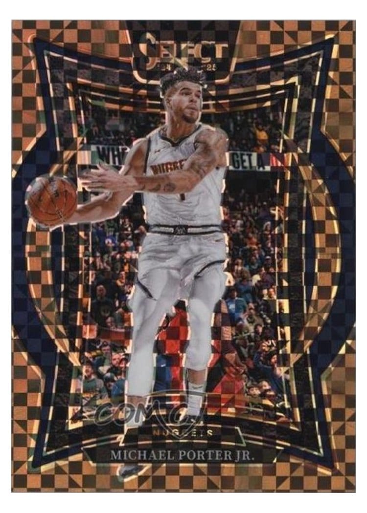 2024-25 Panini Select Base Set Michael Porter Jr. #32 card