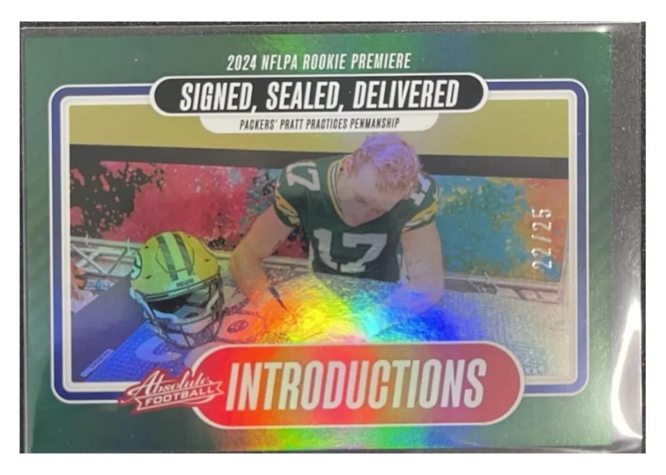 2024 Panini Absolute Introductions Michael Pratt #I-MPT card
