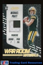 2024 Panini Absolute War Room Materials Michael Pratt #WRM-MPT card
