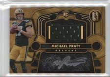 2024 Panini Gold Standard Rookie Jersey Autographs Michael Pratt #227 card