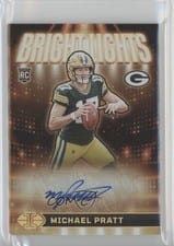 2024 Panini Illusions Bright Lights Signatures Michael Pratt #5 card