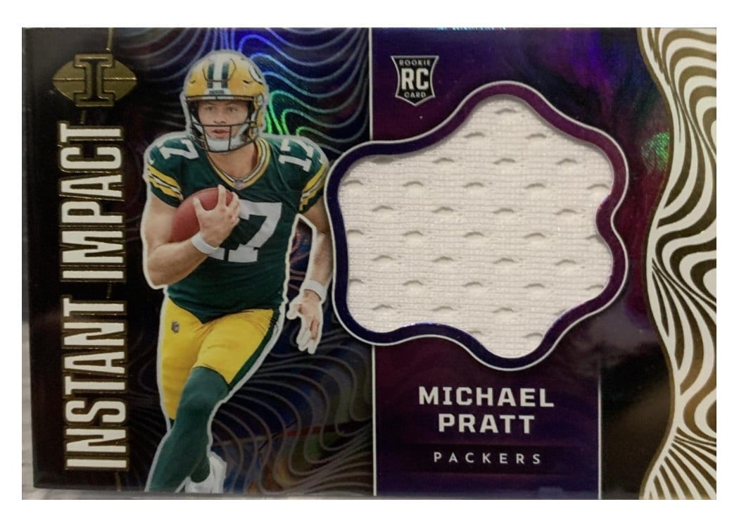 2024 Panini Illusions Instant Impact Relics Michael Pratt #11 card
