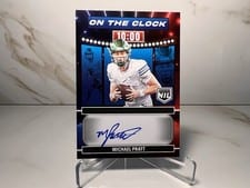 2024 Panini Prestige On the Clock Signatures Michael Pratt #OTC-MPT card