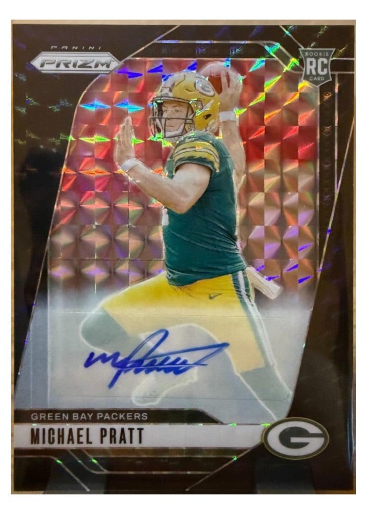 2024 Panini Prizm Base Set Michael Pratt #379 card