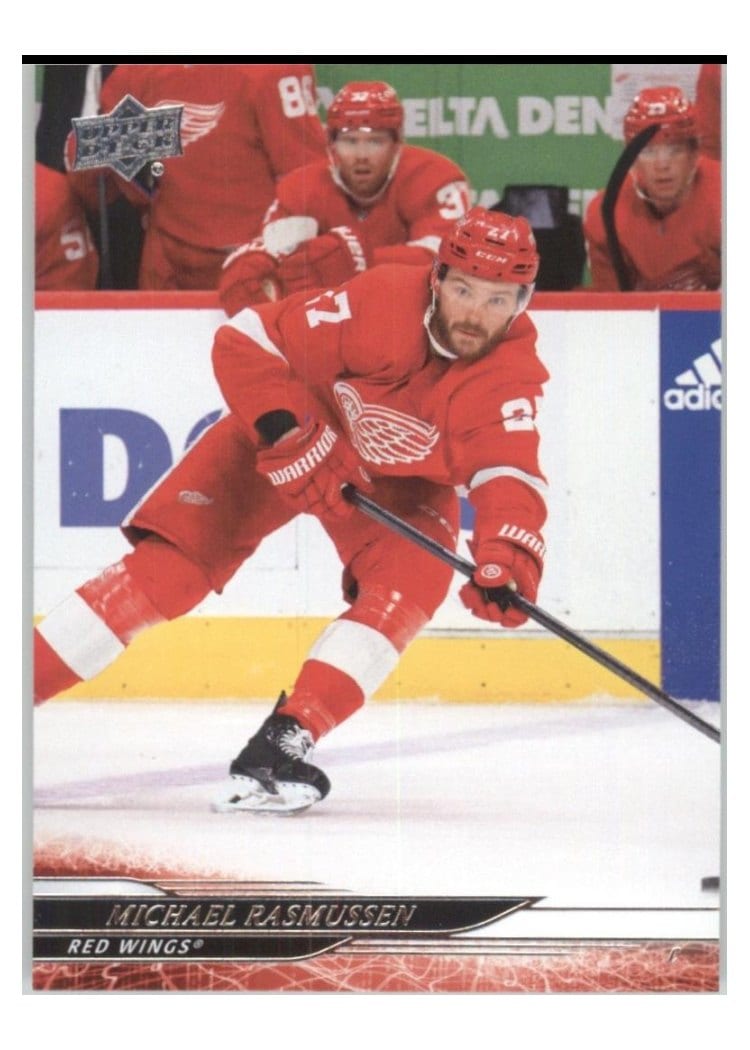 2024-25 Upper Deck Base Set Michael Rasmussen #307 card