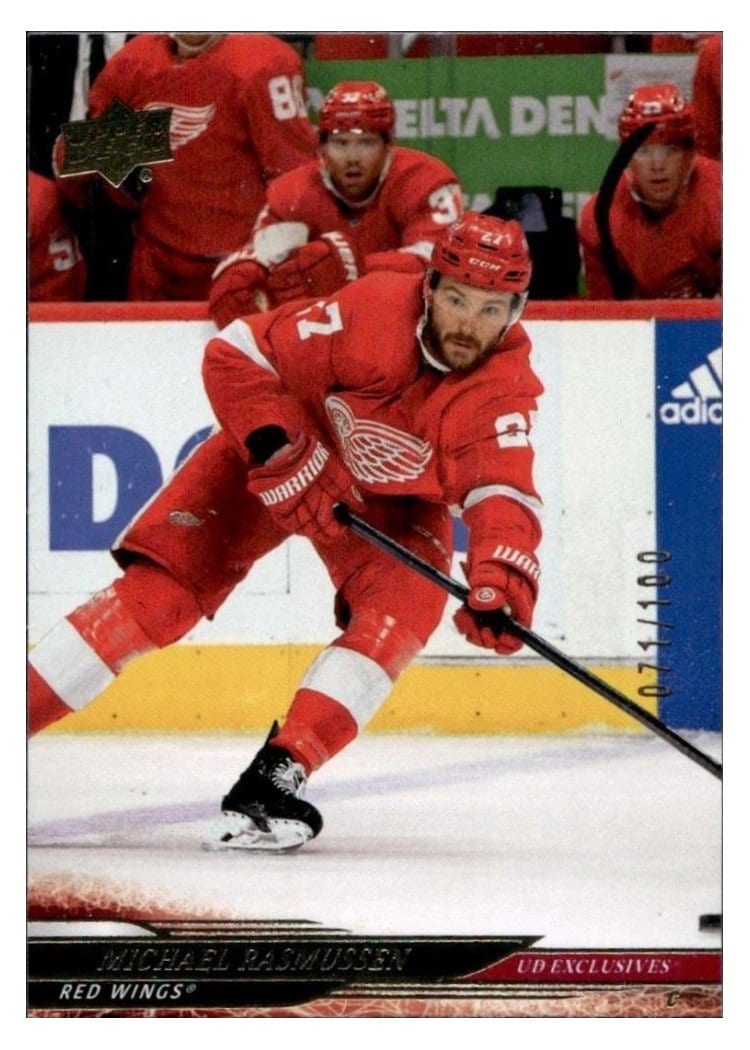 2024-25 Upper Deck Base Set Michael Rasmussen #307 card
