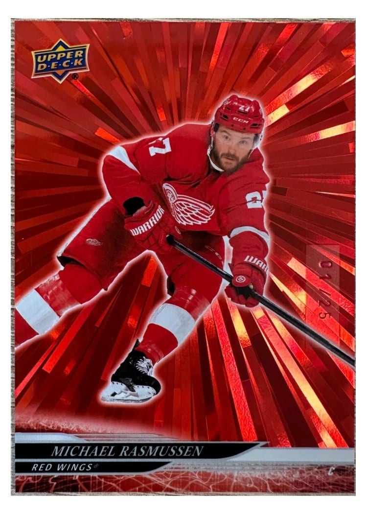 2024-25 Upper Deck Base Set Michael Rasmussen #307 card