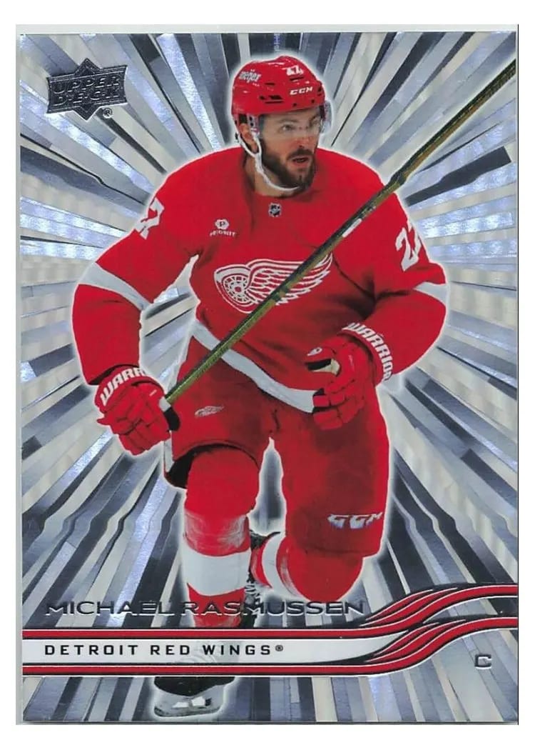 2025-26 Upper Deck Base Set Michael Rasmussen #59 card