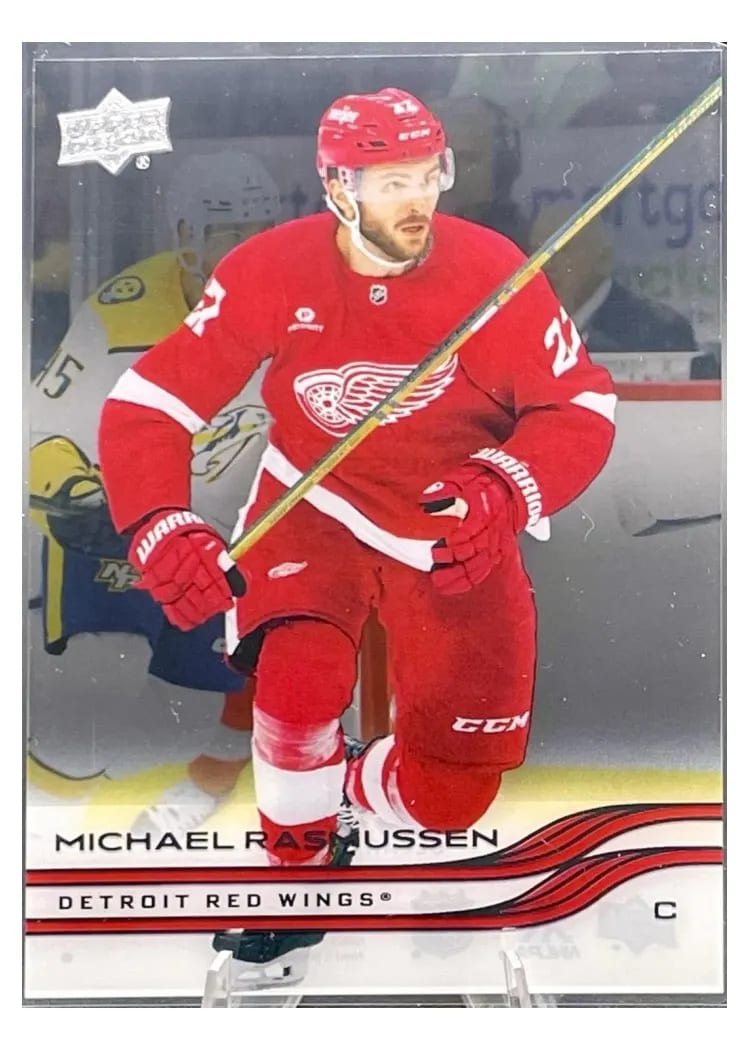 2025-26 Upper Deck Base Set Michael Rasmussen #59 card
