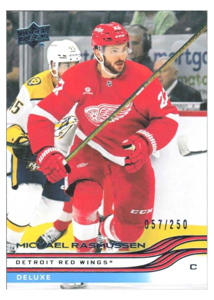 2025-26 Upper Deck Base Set Michael Rasmussen #59 card
