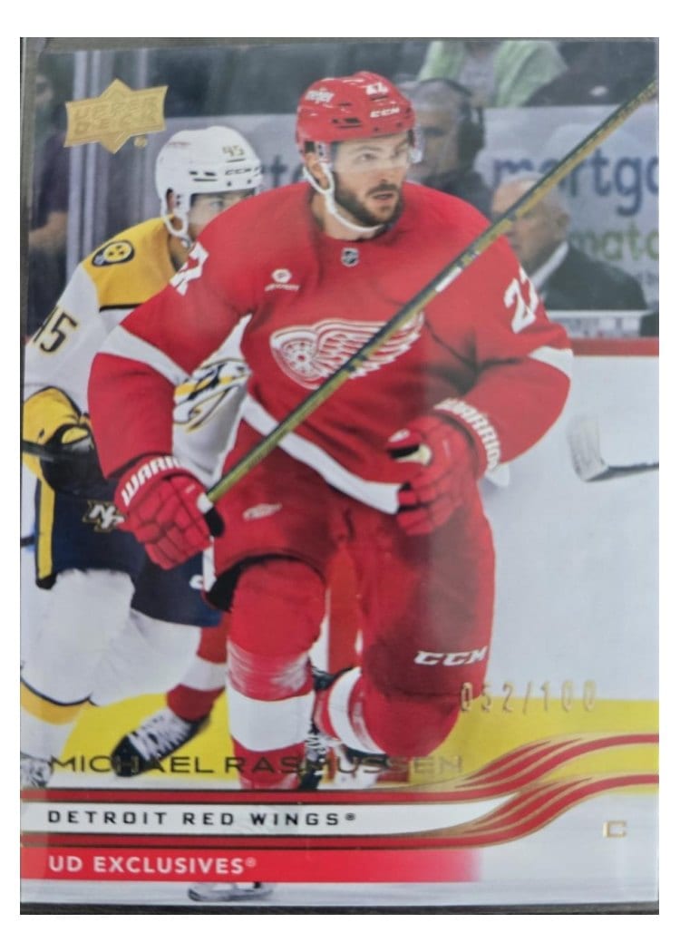 2025-26 Upper Deck Base Set Michael Rasmussen #59 card
