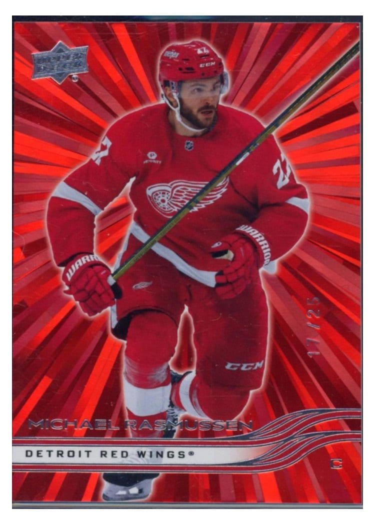 2025-26 Upper Deck Base Set Michael Rasmussen #59 card