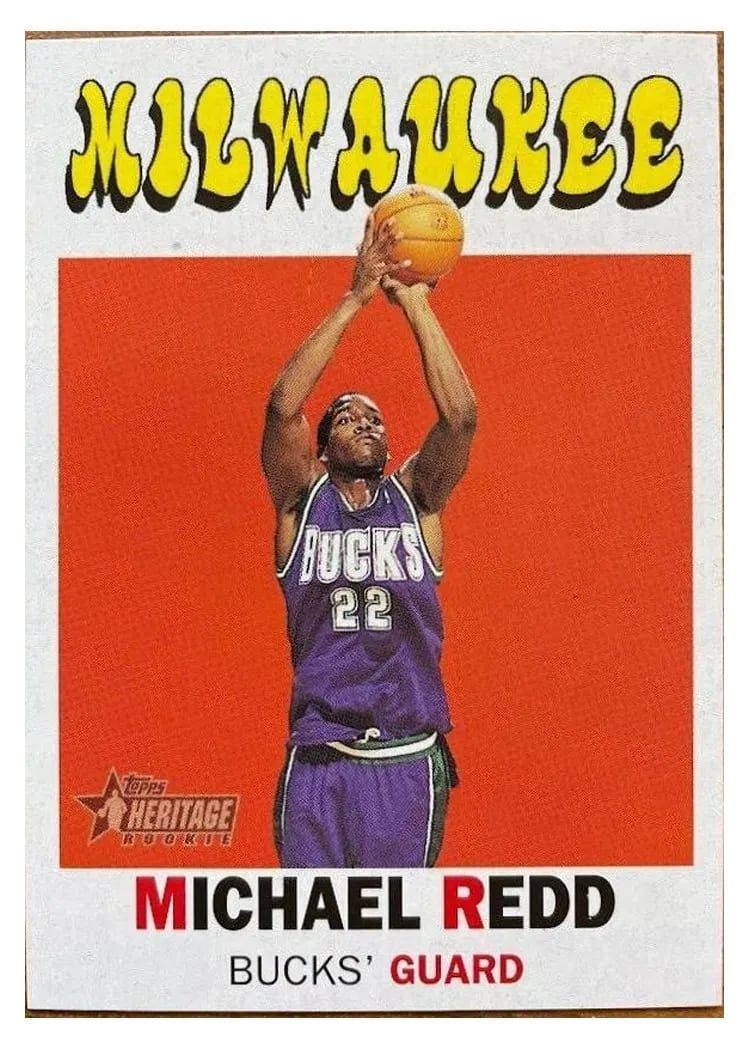 2000 Topps Heritage Michael Redd #59 card