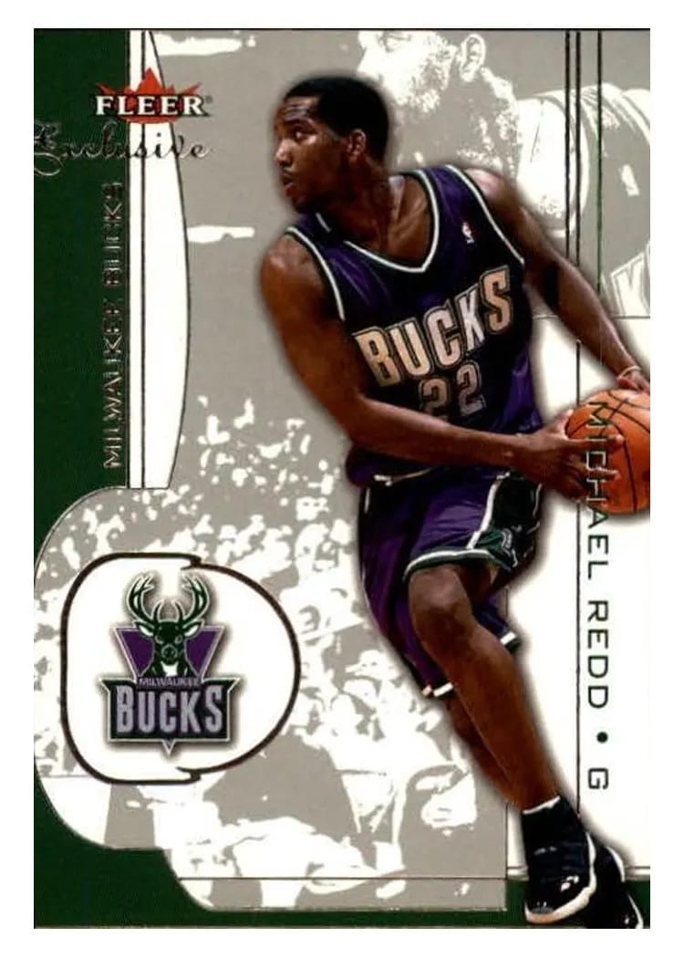 2001 Fleer Exclusive Michael Redd #82 card