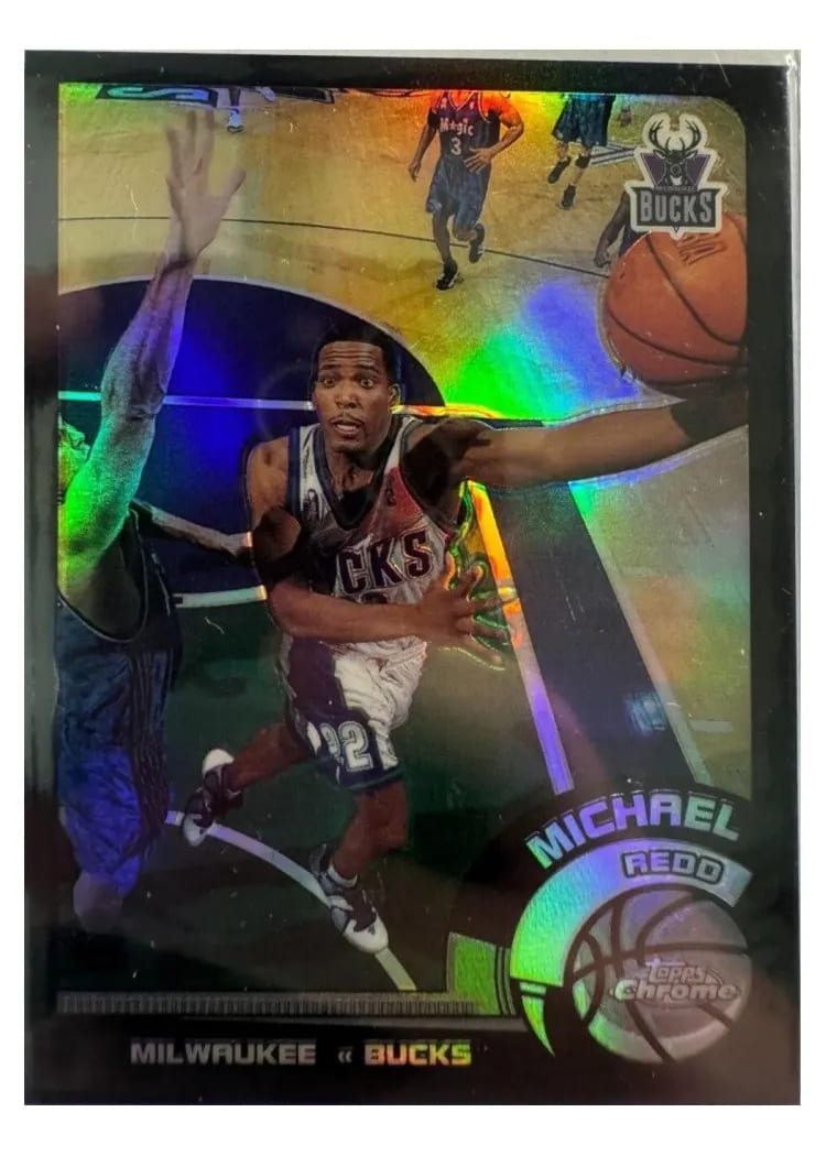 2002 Topps Chrome Michael Redd #38 card