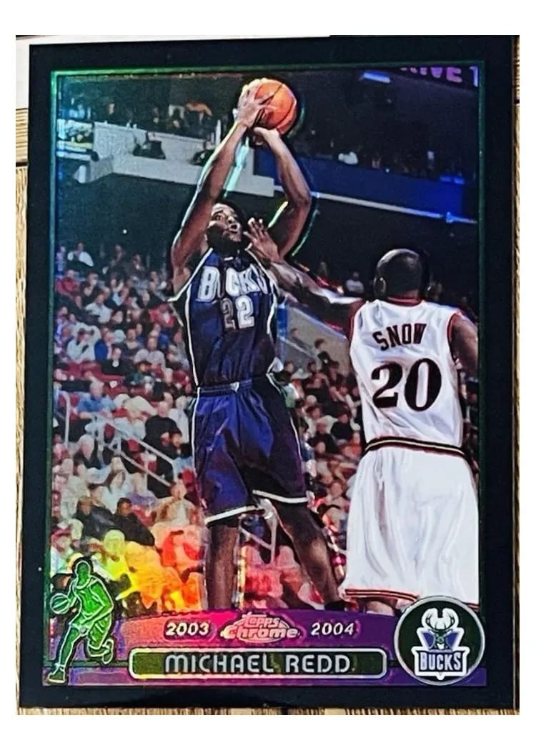 2003 Topps Chrome Michael Redd #79 card