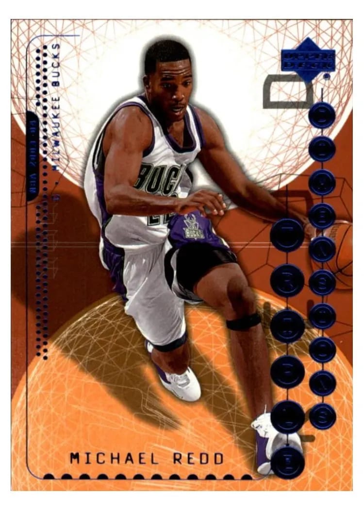 2003 Upper Deck Triple Dimensions Michael Redd #47 card