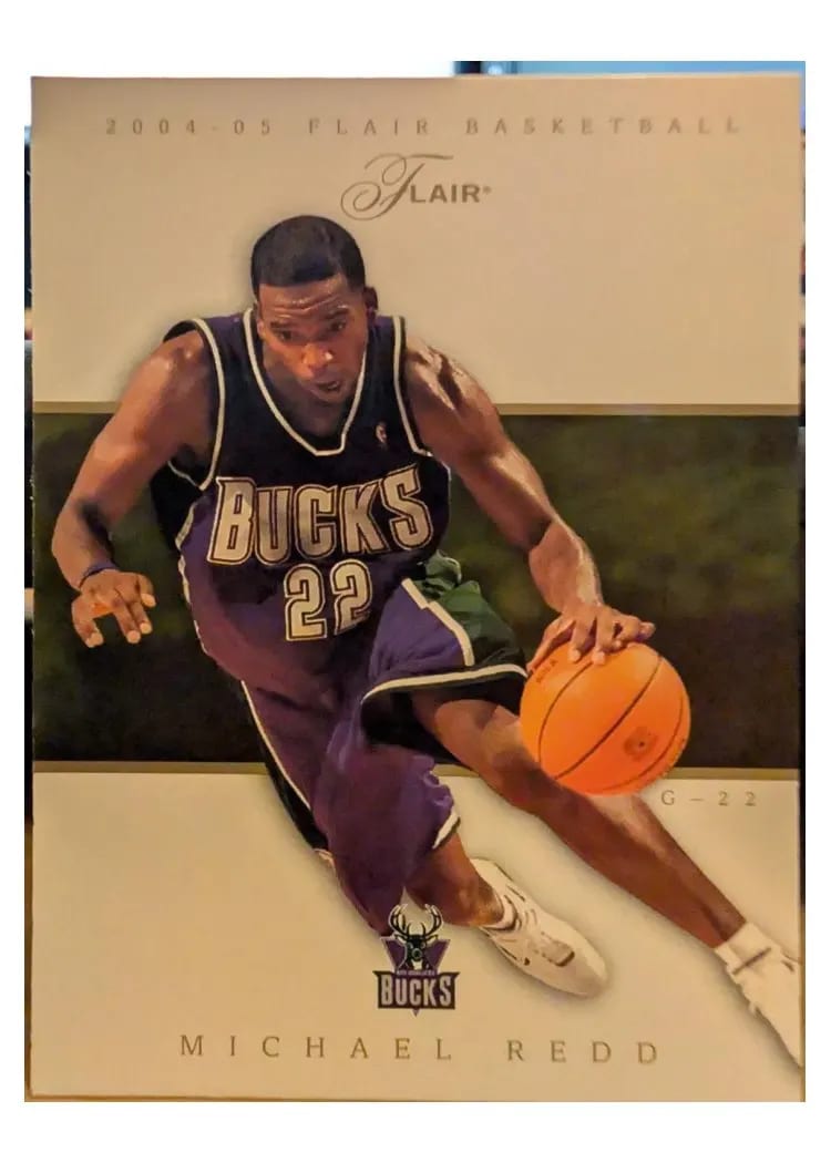 2004 Flair Michael Redd #5 card