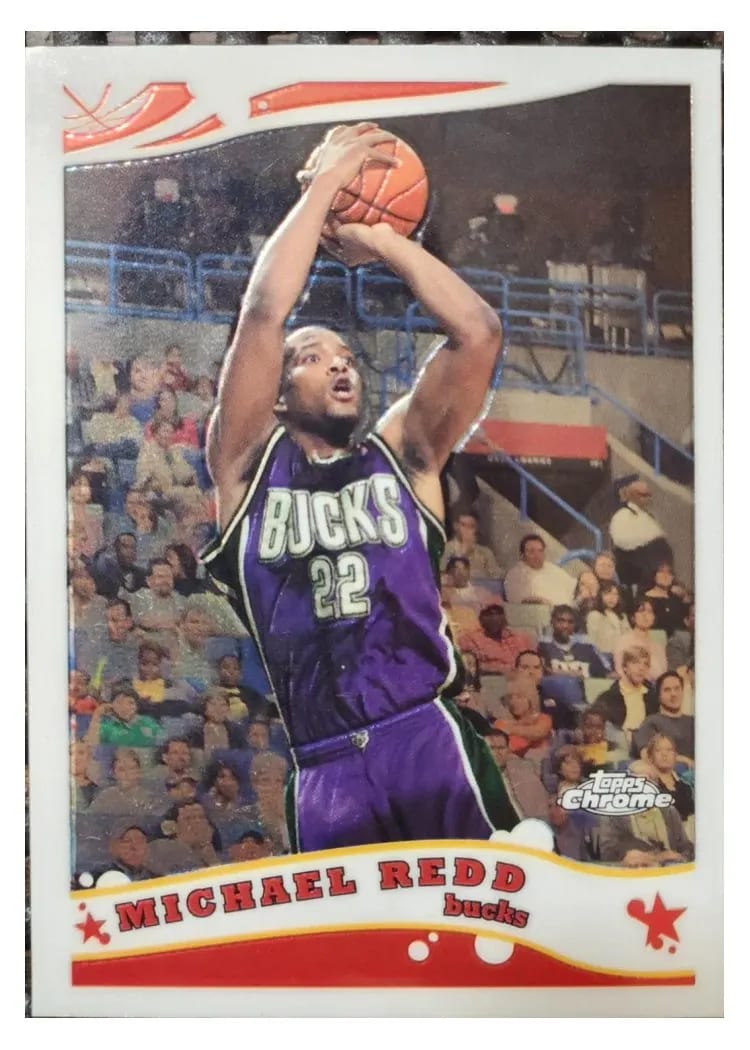 2005 Topps Chrome Michael Redd #14 card