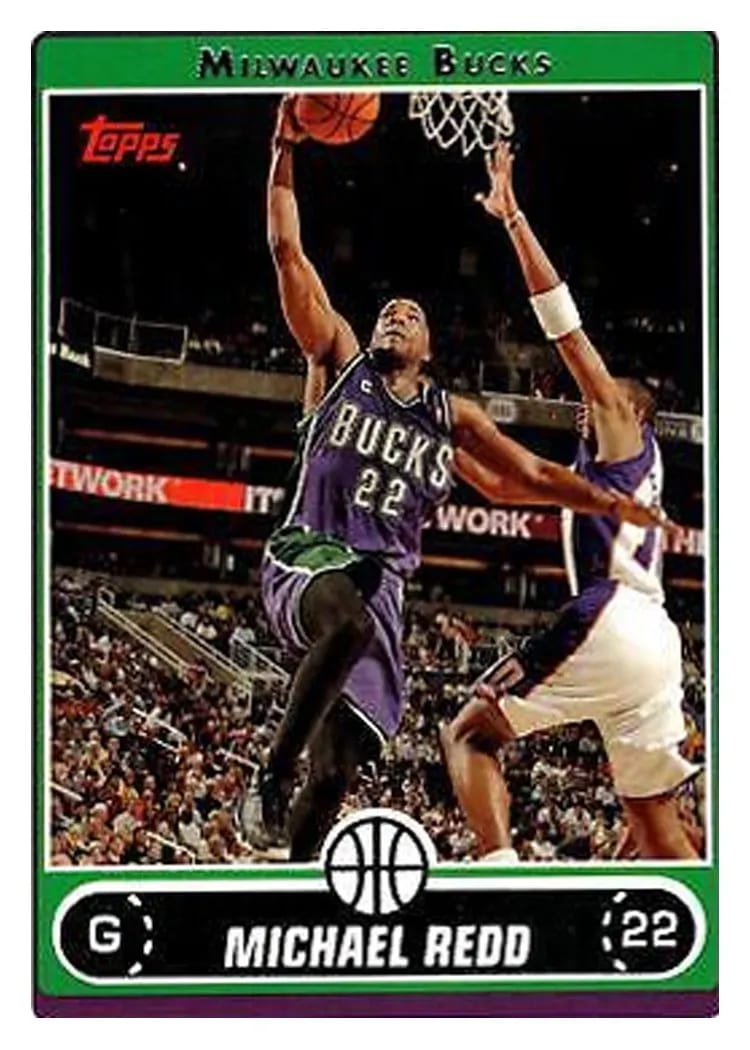 2006 Topps Michael Redd #30 card