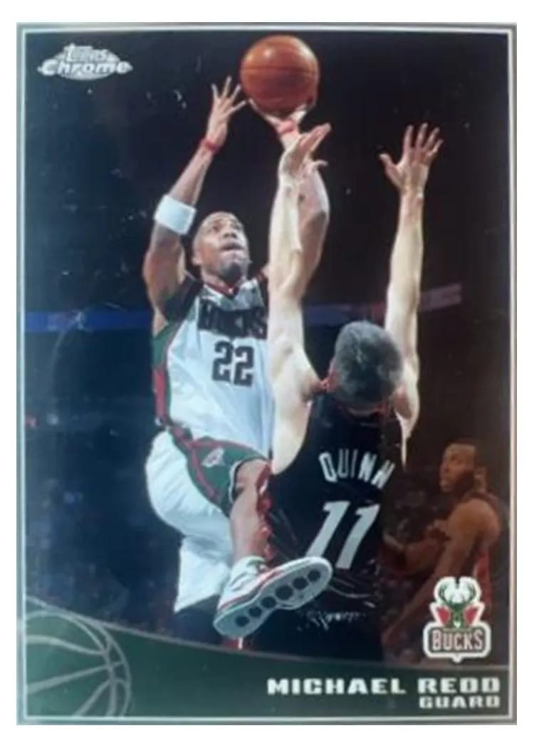 2009 Topps Chrome Michael Redd #53 card