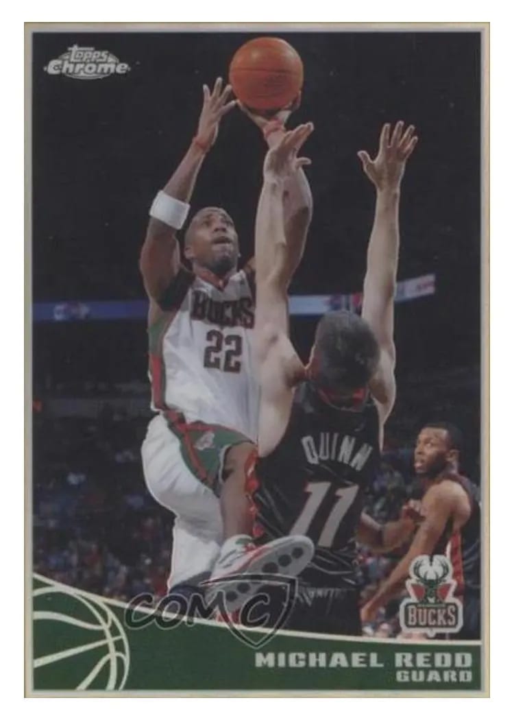 2009 Topps Chrome Michael Redd #53 card