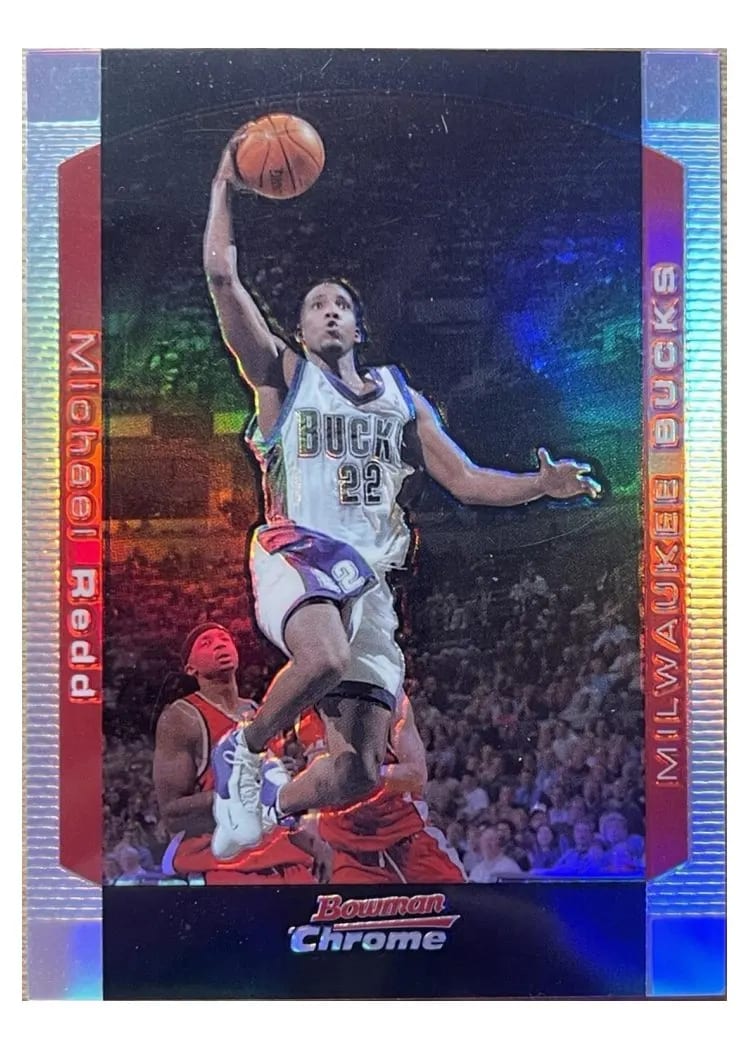 2004 Bowman Michael Redd Chrome #22 card