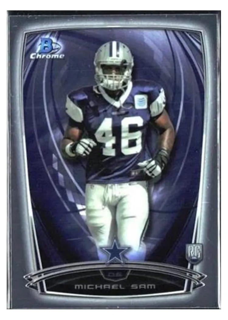 2014 Bowman Chrome Michael Sam #200 card