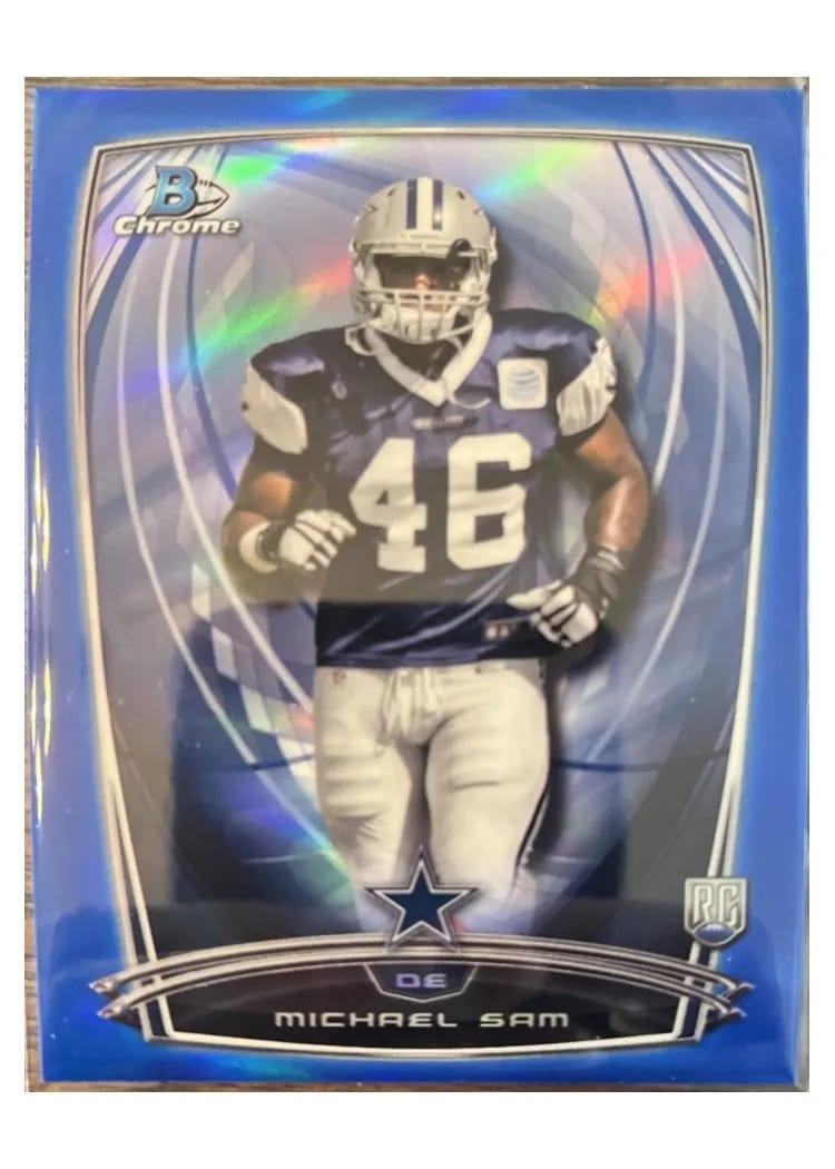 2014 Bowman Chrome Michael Sam #200 card