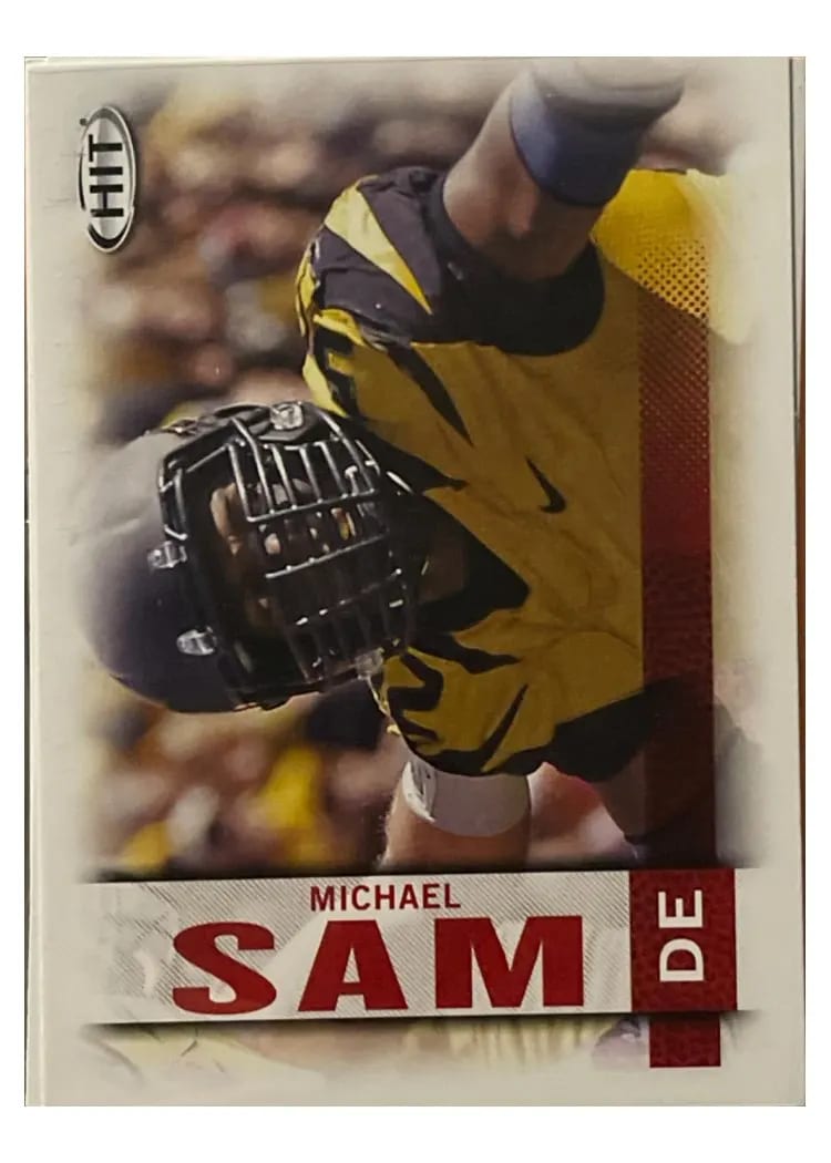 2014 Sage Hit Michael Sam #132 card