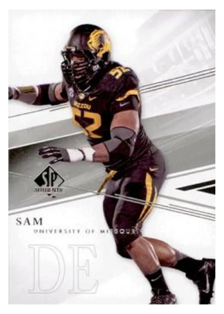 2014 SP Authentic Michael Sam #13 card