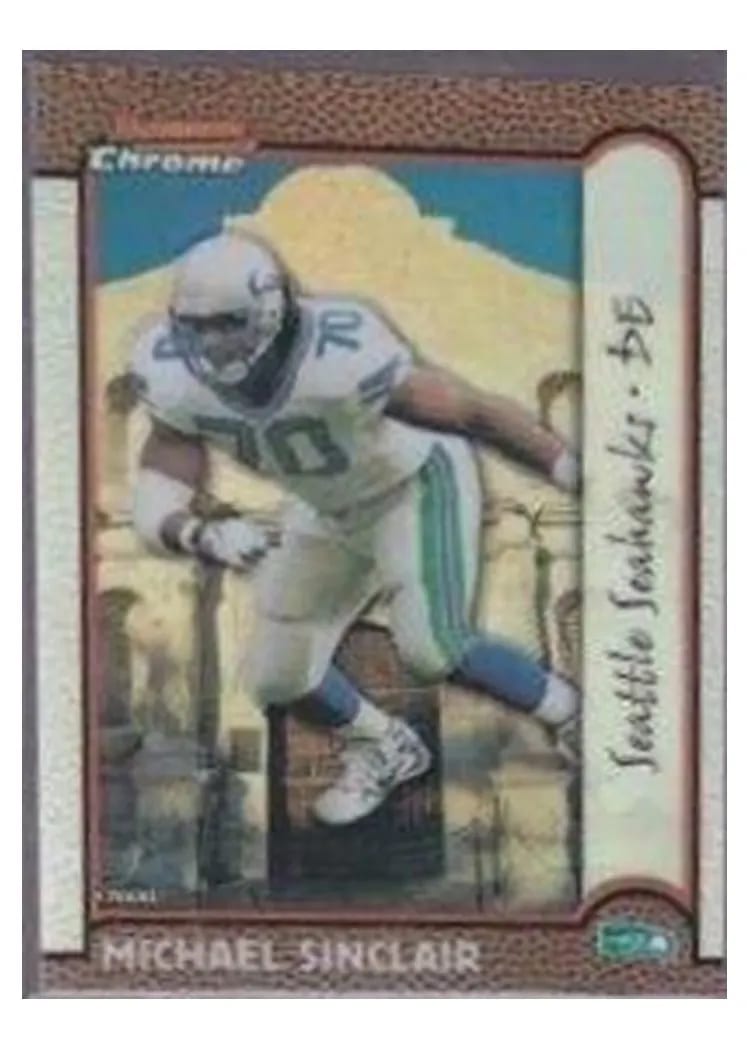 1999 Bowman Chrome Michael Sinclair #73 card