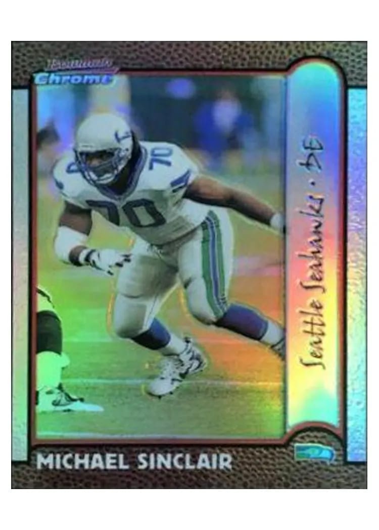 1999 Bowman Chrome Michael Sinclair #73 card