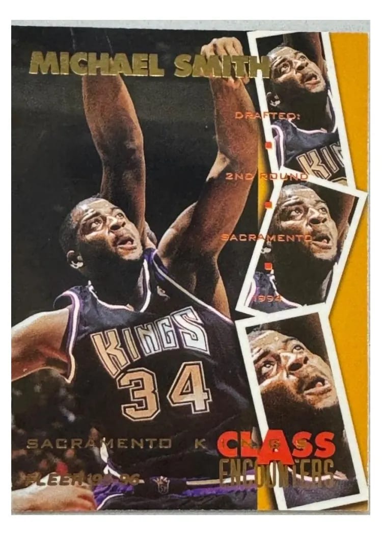 1995 Fleer Class Encounters Michael Smith #19 card