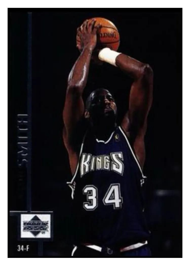 1997 Upper Deck Michael Smith #110 card