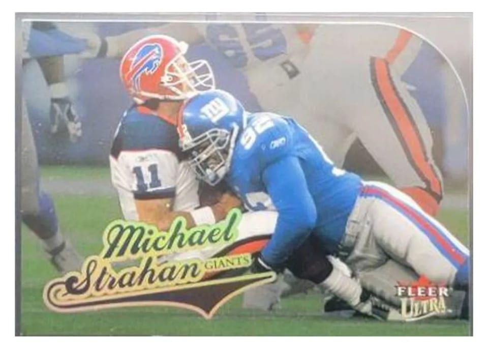 2004 Ultra Michael Strahan #6 card