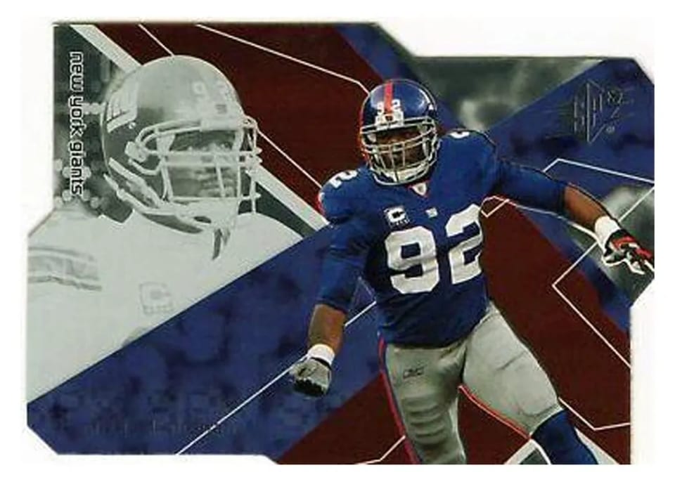 2008 Spx Michael Strahan #65 card