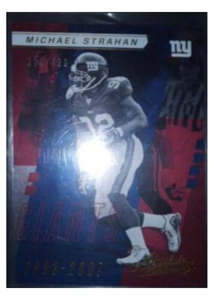 2017 Panini Absolute Michael Strahan #103 card