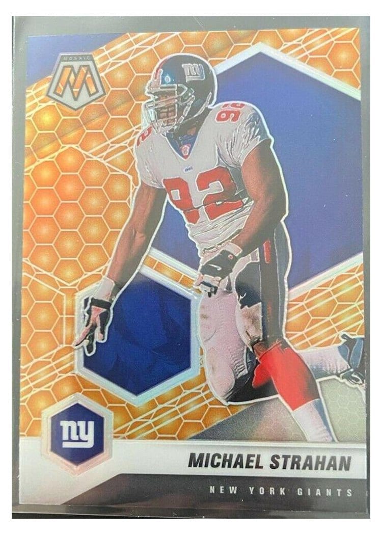 2021 Panini Mosaic Base Set Michael Strahan #150 card