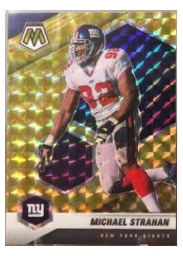 2021 Panini Mosaic Base Set Michael Strahan #150 card