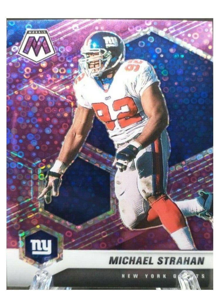 2021 Panini Mosaic Base Set Michael Strahan #150 card