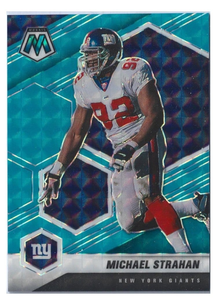 2021 Panini Mosaic Base Set Michael Strahan #150 card